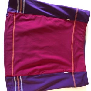 Title Nine Athletic Multi-Color Block Skirt